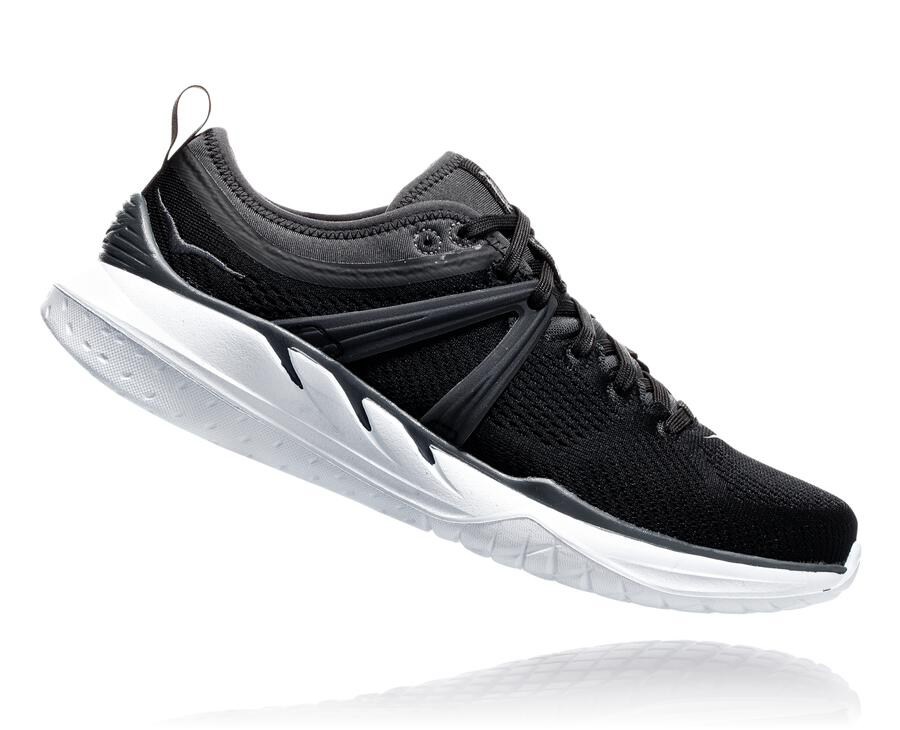 Tenis Hoka One One Feminino Pretas/Branco - Tivra - 528-LRZKHN